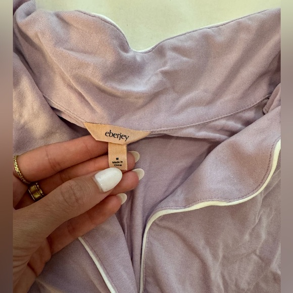 Eberjey TENCEL Modal Short Sleeve & Pant PJ - Picture 3 of 5